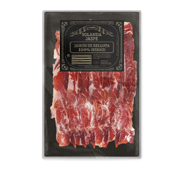 Jamón de Bellota 100% ibérico Sobre loncheado